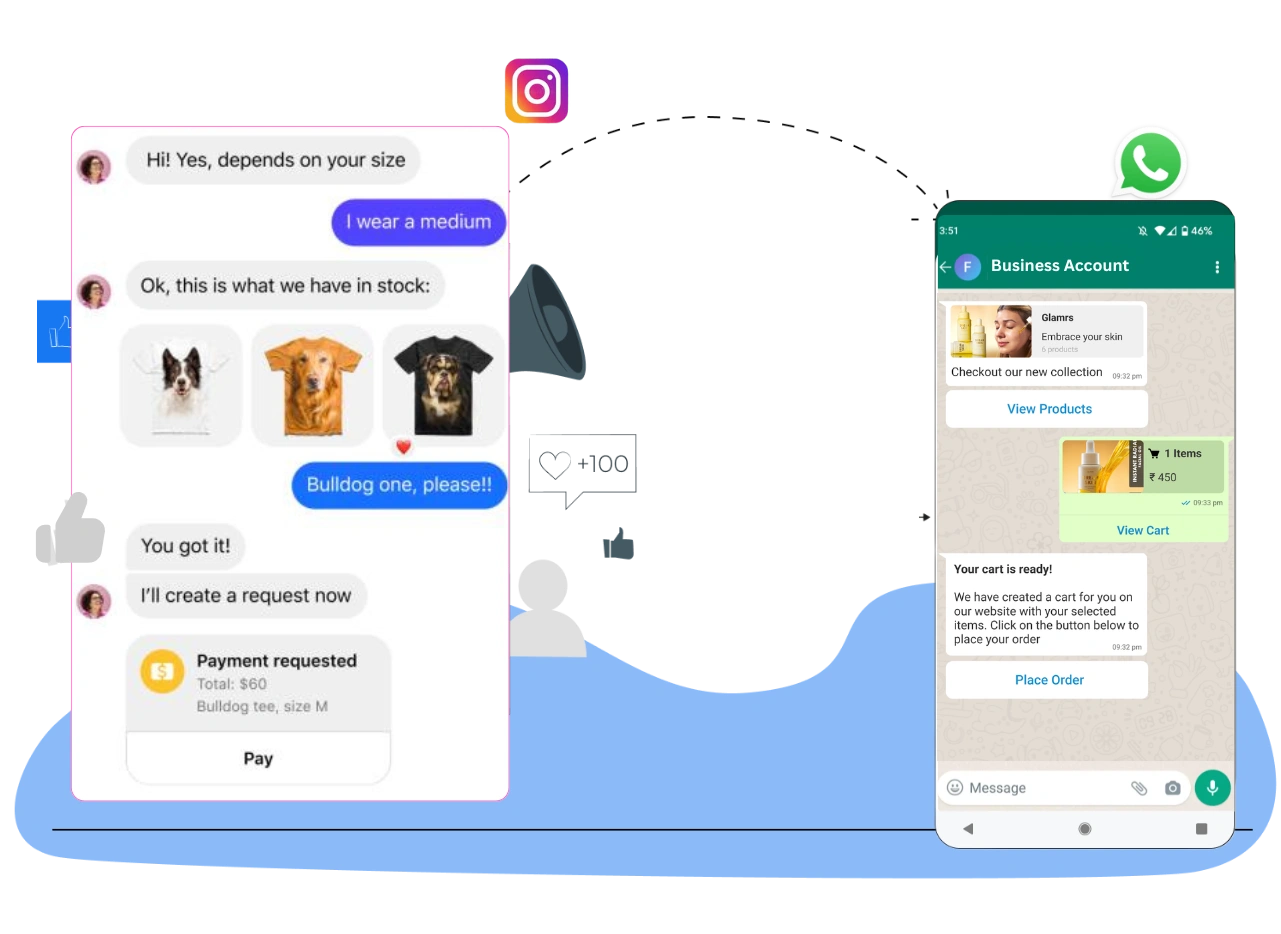 chatsense_free_whatsapp_api_to_send_message_instagram_connect